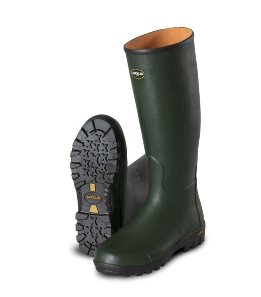 Gummistiefel, Jagdstiefel, Kautschukstiefel " Forest " , Gummi - Outdoorstiefel